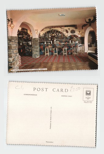 Postcard the tartan bar - -,
