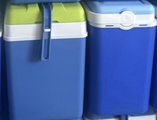 1x Cool Box Blue Large Insulated Portable Camping Travel Picnic Food Cooler