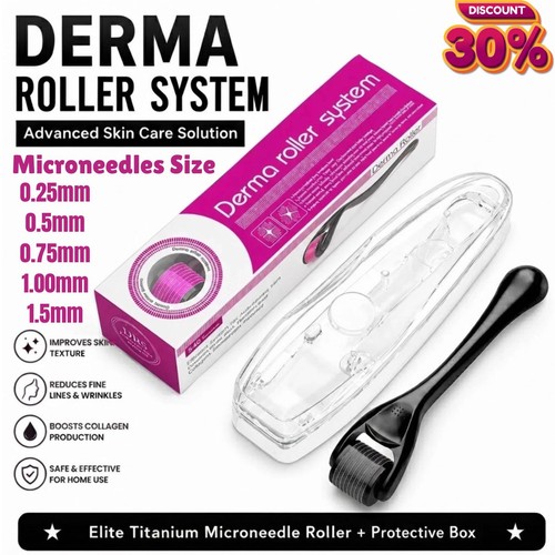 Derma skin roller 540 titanium - derma,