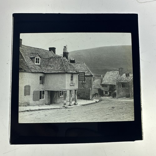 Antique magic lantern slide - antique,