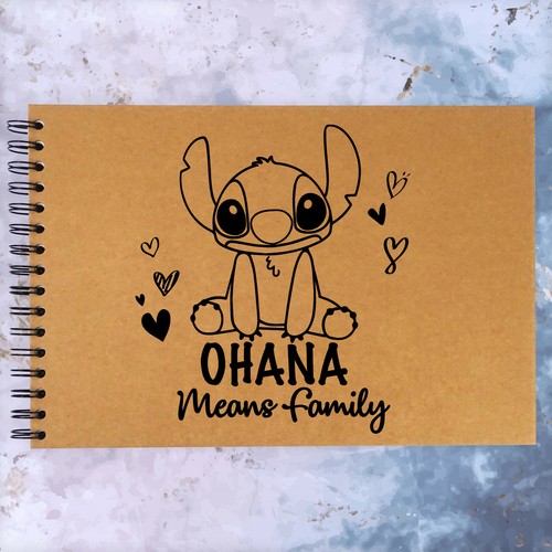 Stitch disney ohana a5 - disney, a3/a4/a5