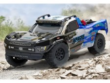 FTX Apache BLUE Brushless 1/10 Very Fast Trophy Truck w/handset+3s bat FTX5498B