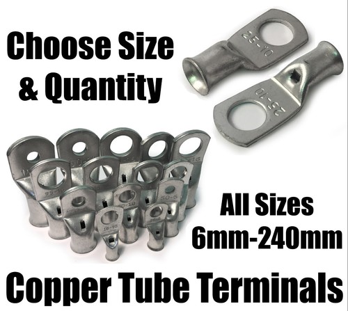 Copper tube terminals - copper, battery