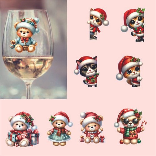 Mixed christmas cartoon - 9x,