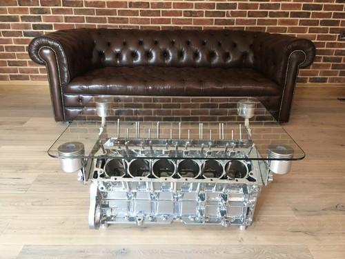 V12 engine block - v12, table