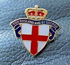For England and St. George national pin badge Rule Britannia - UK