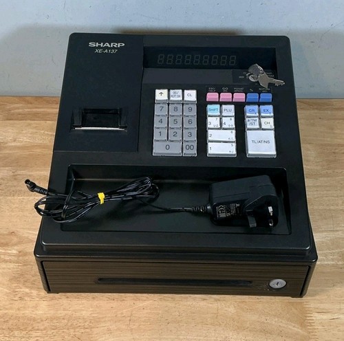 Sharp a137 black - sharp, cash