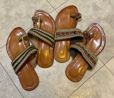 TWO fab pairs of Kolhapuri