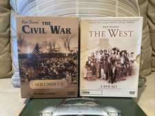 Ken Burns : The Civil War & The West - DVD Boxset Bundle - History - Documentary