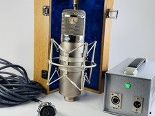 Vintage Neumann U47 Replica Microphone (M7 capsule) Telefunken EF14 Tube &PSU