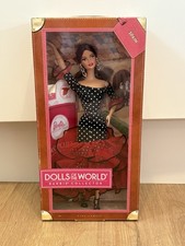 Barbie Collector Dolls Of The World Spain - NIB Pink Label Mattel 1996