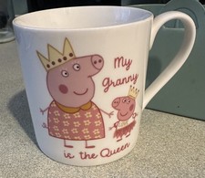 Vintage ABD Ltd - PEPPA PIG "My Granny is the Queen" Mug 2003