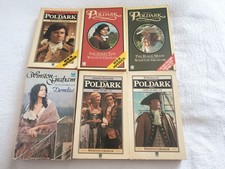 6 Vintage 1970's Poldark Books