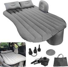 Inflatable Car Air Bed Back Rear Seat Rest Foldable Mattress Travel Camping UK