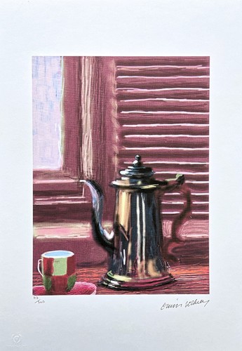 David hockney cafe signed - david,