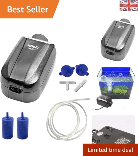 Twin outlet ultra - quiet, air