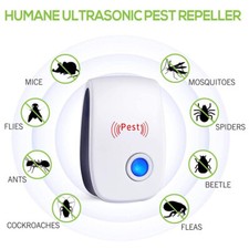 Ultrasonic Plug In Pest Deter Repeller Mouse Spiders Control Insects Repellent