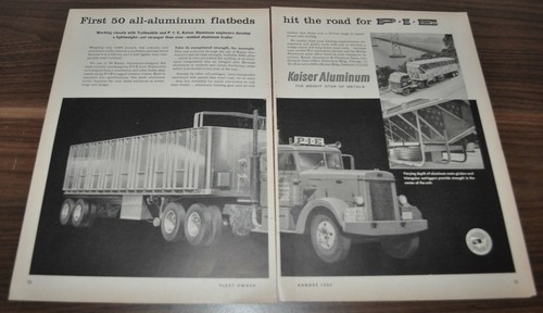 1957 peterbilt truck pie - ad,