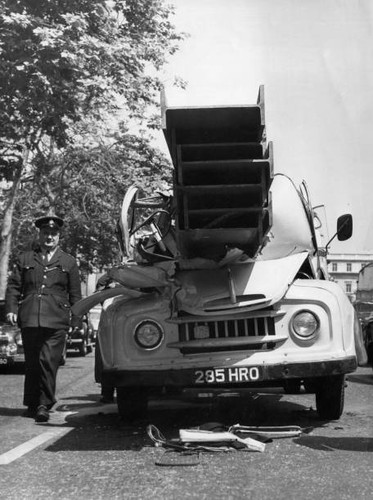 The driver mate had a - the,