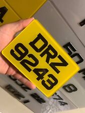 6x4 Bike Number Plate Metro