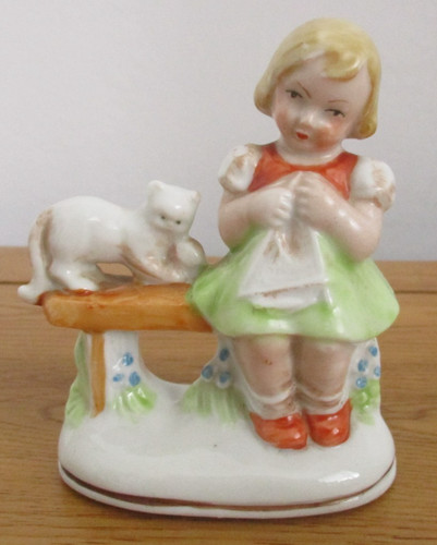 Vintage delightful girl with - vintage,