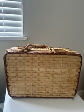 Vintage wicker woven baskets - vintage,