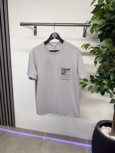 Loewe logo embroidered shirt - logo, t-shirt