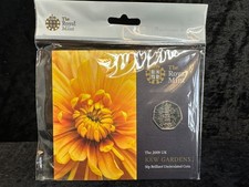 Great Britain, 50p Coin 2009 (Kew Gardens), Unc in Royal Mint Pack