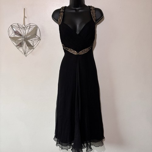 Temperley london black silk - black,
