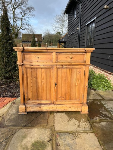 Pine kitchen dresser cabinet - pine,