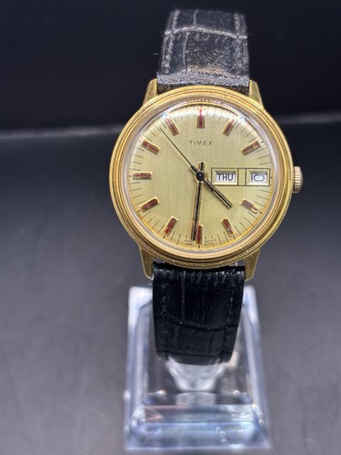 Timex day date watch - day-date,