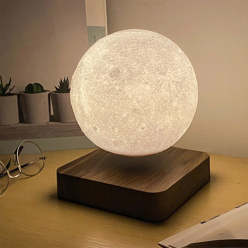 Magnetic levitating moon lamp - magnetic,
