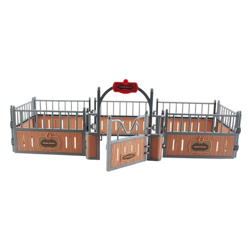 Realistic horse stable model - realistic,