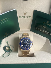 Rolex Submariner - 18ct Gold - Blue Dial - 2022 - 126618LB