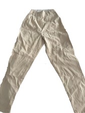 Primark Women’s Beige Trousers Back Elastic Waist
