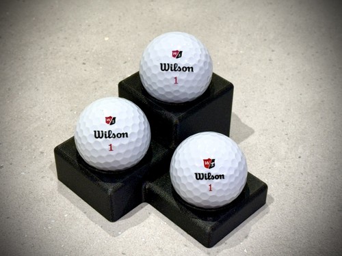 Golf ball display stand for - ball,