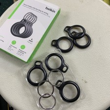 Belkin AirTag Case with Key Ring (Secure Holder Protective Cover  - Pack of 3