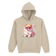 Pomeranian Puppy Dog Hearts