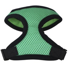 Soft Mesh Fabric Pet Dog Puppy Adjustable Harness Lead Safety Leash with Clip