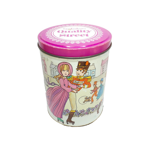 Vintage quality street tin - vintage,