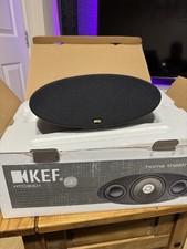 KEF HTC3001SE Centre Speaker Piano Black Gloss In Original Packaging