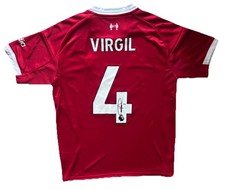 VIRGIL VAN DIJK Hand Signed FC