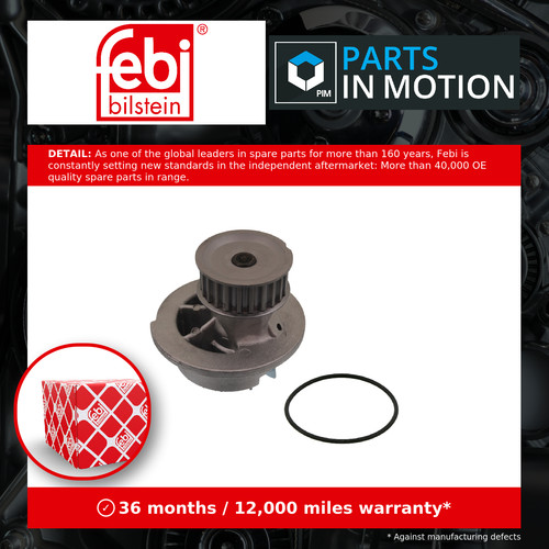Water pump fits vauxhall - water,