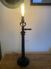 Antique cast iron - iron, lamp