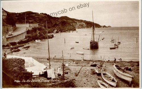 Postcard combe martin - martin, nr