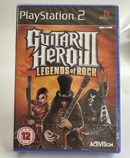PS2 Guitar Hero III: Legends Of Rock, New And Factory Sealed