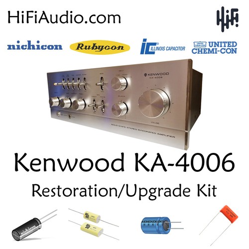 Kenwood 4006 rebuild - kenwood, ka-4006