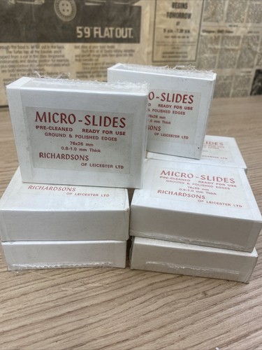 Nos microscope slides plain - microscope,