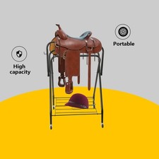 Folding Mobile Saddle Rack