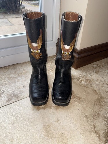 Vintage harley davidson black - vintage,